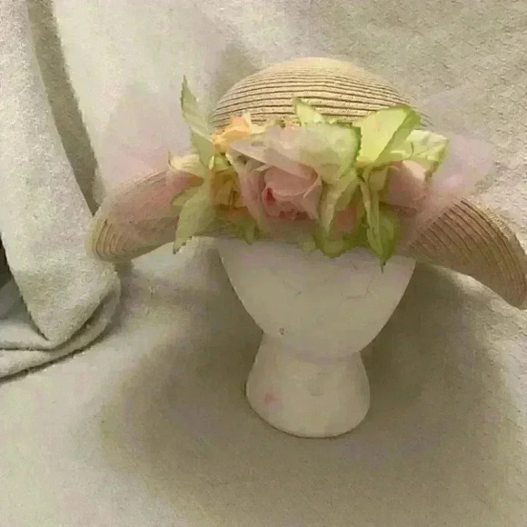 Girls Flower Hat Spring Summer Fits Youth Sizes best - Picture 3 of 8